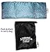 Savasana Now Extra Large Eye Pillow: Lavender & Flax Seed Filled, with Carry Pouch. Doubles as a Luxurious Heat/Cooling Sack