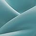 Deconovo 100% Blackout Curtains – Noise Reducing, Thermal Insulated Drapes – Grommet Room Darkening Window Panels – Light Blocking & Privacy Protection (Teal, 42x63 Inch, 1 Panel)