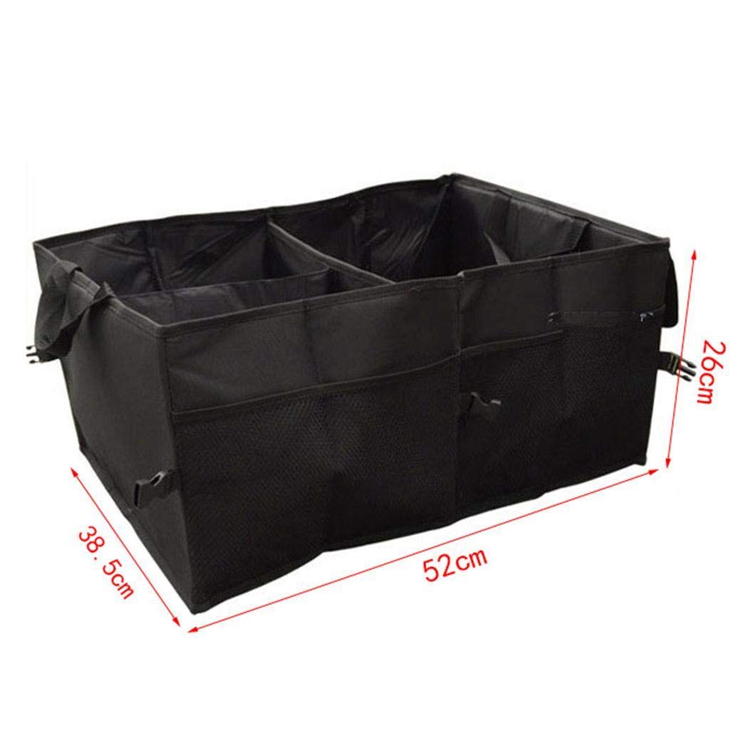 Pinsparkle Car Storage Bag Organizer Trunk Folding Car Storage Box Storage Cabinets Durable Portable Multifunctional