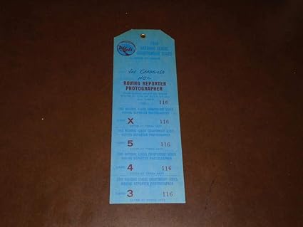 1969 New York Mets Nlcs Full Press Pass Game 3 Ticket Mets Clinch Series Owned By Joe Garagiola Nolan Ryan Win At Amazon S Sports Collectibles Store