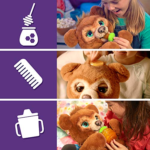 FurReal Cubby, The Curious Bear Interactive Plush Toy, Ages 4 and Up ...