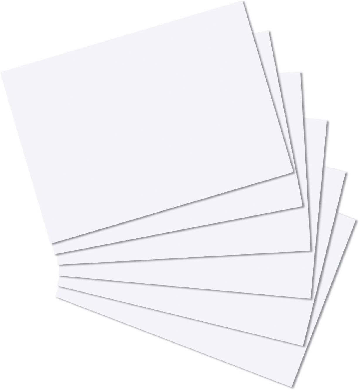 A6 White Card Postcard Blank Card Art Crafting Thick Card 50 sheets