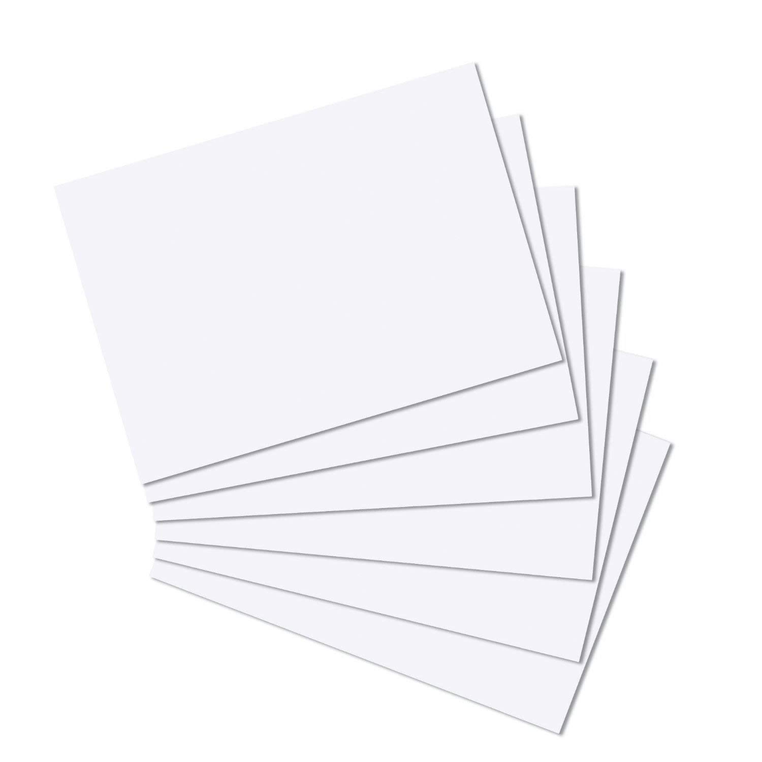 A6 White Card Postcard Blank Card Art Crafting Thick Card 50 Sheets