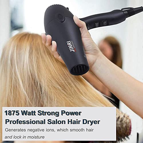 Professional Salon Grade Hair Dryer, Fast Drying 1875w Ionic Blow