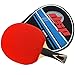 DSP ACE 860 Table Tennis Paddle - Competition ITTF Certified Double Power Racket Rubbers -Ideal for Advanced or Intermediate Ping Pong Players Looking for Speed, Spin and Control Includes Racquet Bag