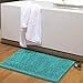 MAYSHINE Plush Shaggy Chenille Bath Mat | Extra Soft, Super Absorbent, Non-Slip Bathroom Rug | Fluffy Microfiber, Area Rug Sets for Bathroom Floor, Kitchen, Living Room | 39