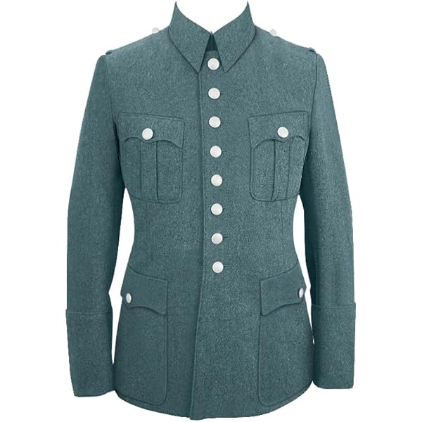 Amazon.com: WWII German Summer HBT Reed Green Drill Service