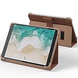 iPad Pro 10.5 (2017) Case, Snugg Leather iPad Pro 10.5 (2017) Case Cover Protective Flip Stand Distressed Brown for Apple iPad Pro 10.5 (2017)