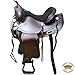 Hilason 15″ Western Horse Saddle American Leather Treeless Trail Pleasurethumb 1
