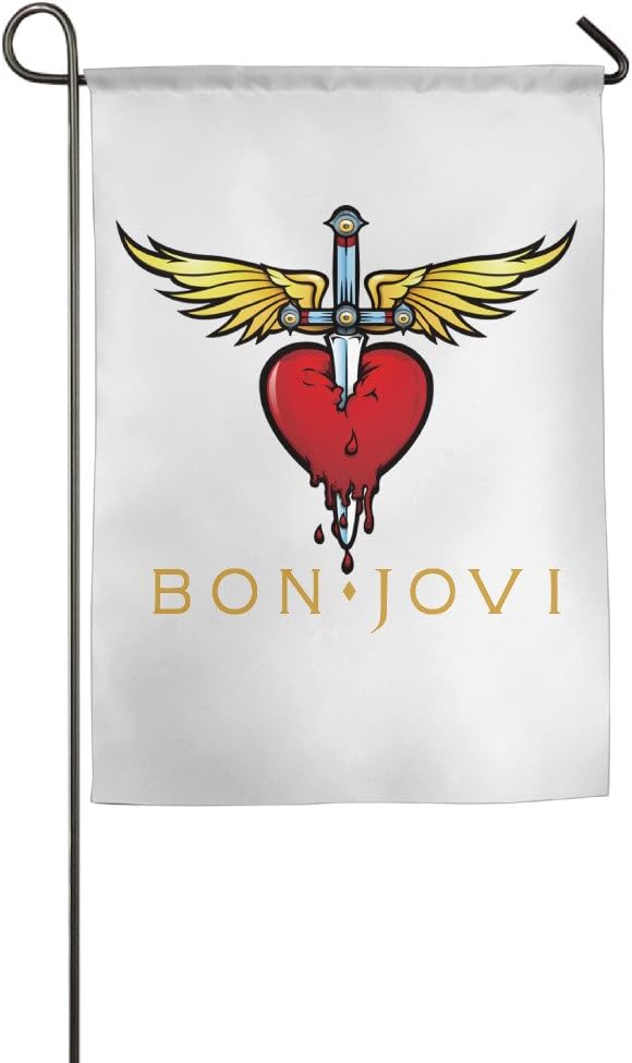 Heart Dagger #bonjovi Home Garden Flag For House Decoration 1827inch