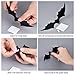 Sumind 48 Pieces Halloween Bats Decoration, 3D Bat Stickers for Wall Bedroom Home Decor DIY Halloween Party Supplies