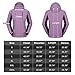 CAMEL CROWN Women’s Mountain Snow Waterproof Ski Jacket Detachable Hood Windproof Fleece Parka Rain Jackt Winter Coat