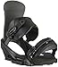 Burton Custom EST Snowboard Bindings Black Matte Sz M (8-11)