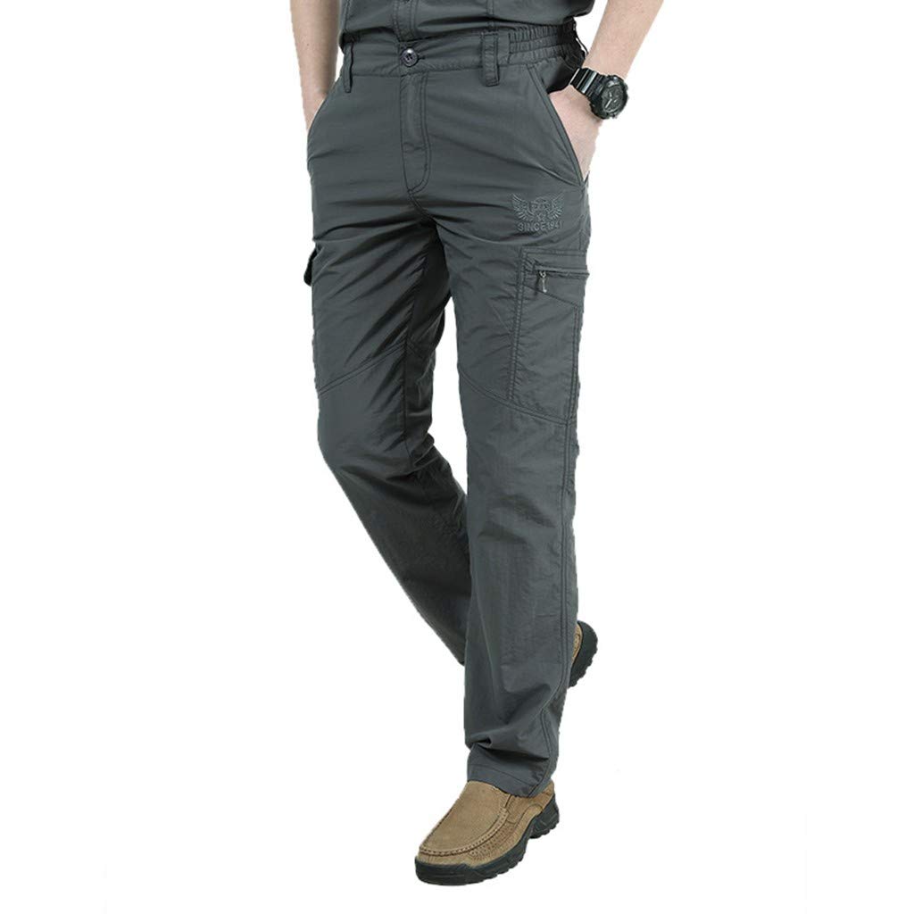 Men's Tactical Cargo Joggers Pant Sport Work