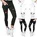 Pencil Pants,Morecome Women Skinny Ripped Pants High Waist Stretch Slim Pencil Trousers