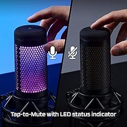 HyperX QuadCast S – RGB USB Condenser Microphone
