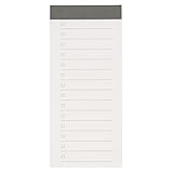 MUJI Checklist Notepad 40sheets Line of 14