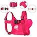 EPLAZA Butterfly-Like Toddler Harnesses with Leashes Anti Lost Wrist Link Wristband for Kids Girls Safety (Pink)
