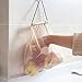 2CT Fruit and Vegetable Mesh Bags Reusable Grocery Bags Hanging Storage Organizer Produce Bags