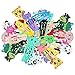 MJartoria Animal Fruit Pattern Print Hair Clips No Slip Metal Hair Clips Snap Barrettes for Women Accessories (68 Pcs Rose Red)