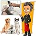 Pet Grooming Clippers Professional Rechargeable Cordless Silent Dog Grooming Clippers Heavy Duty, Electric Trimmer for Dogs and Cats, Pet Grooming Kit for Other Animal with 2 Comb Guides