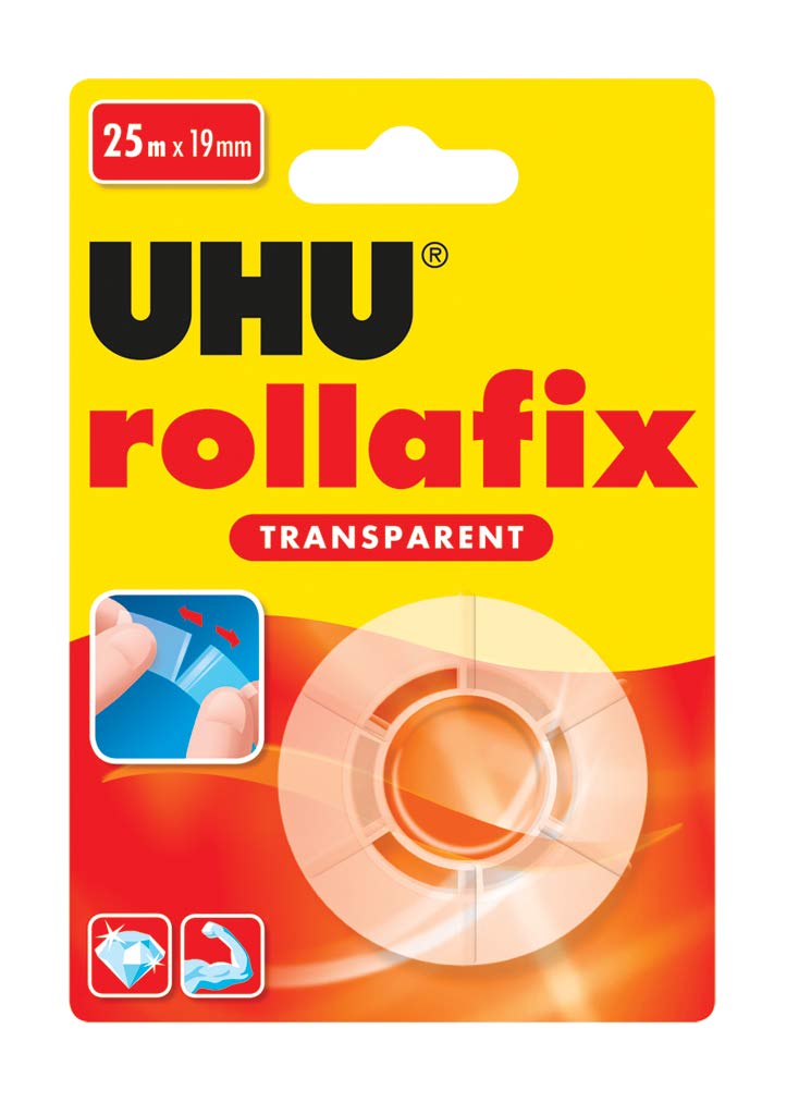 UHU rollafix Transparent Refill roll, Information Card
