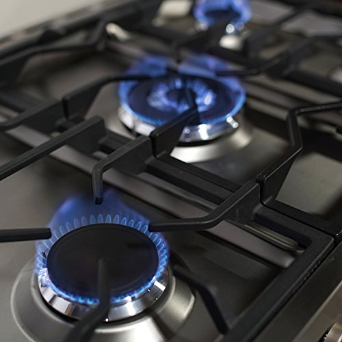 6 Cosmo+Convection+Burner+Cooktop+Stainless