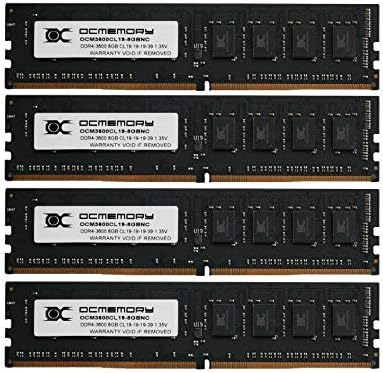 Amazon Ocmemory Sk Hynix C Die Ddr4メモリ Ddr4 3600 32gbkit 8gb 4枚組 国内正規保証 特典ステッカー付 Ocm3600cl19q 32gbnc メモリ 通販
