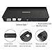 USB 3.0 Ultra Portable DVD Drive Burner, External Slim DVD +/-RW Burner Writer DVD CD ROM Drive for Apple Mac Macbook Pro, Windows 10 and 8 Laptop Desktops (black)