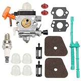 Hayskill Carburetor C1Q-S174 for Stihl FS87 FS90 FS100 FS110 FS130 SP90 HL90 HL95 HL100 HT100 HT101 KM90 KM100 KM110 SP90 Trimmer Carb 4180-120-0604, 4180-120-0610
