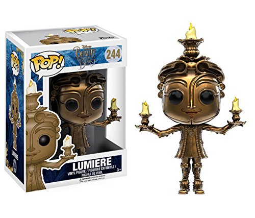 Mozlly Multipack - Funko Movies Disney Beauty and the Beast Live Action Lumiere Pop! Vinyl Figure - 3.75 inch Action Figure - Collectible Toy (Pack of 6) - Item #S120003_X6