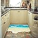 leveltech 3D Ocean Floor Wall Sticker Removable Mural Decals Vinyl Art Room Decors