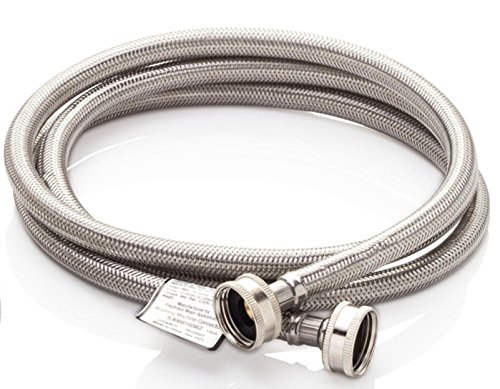 Washing Machine HoseBurst Proof 6 Ft Stainless Steel Braided