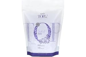 Italwax Top Line Orchid Jelly Wax 1.65lb (750g) – Transparent Fast-Setting Violet Gel with Strong Grip and floral fragrance, Ideal for Bikini & Underarms, Elastic and Easy to Control – Made in Italy