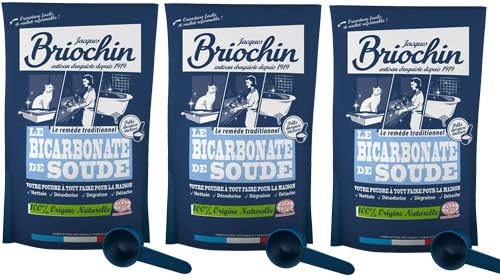 Jacques Briochin Natron Stand-Alone Bag 500g, Pack of 3, 500 g (Pack of 3)