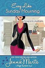 Easy Like Sunday Mourning: (A Cozy Mystery Romance) (A Page Turners Novel Book 2)