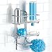 iDesign Classico Steel Bathroom Suction Organizer Shelves - 9