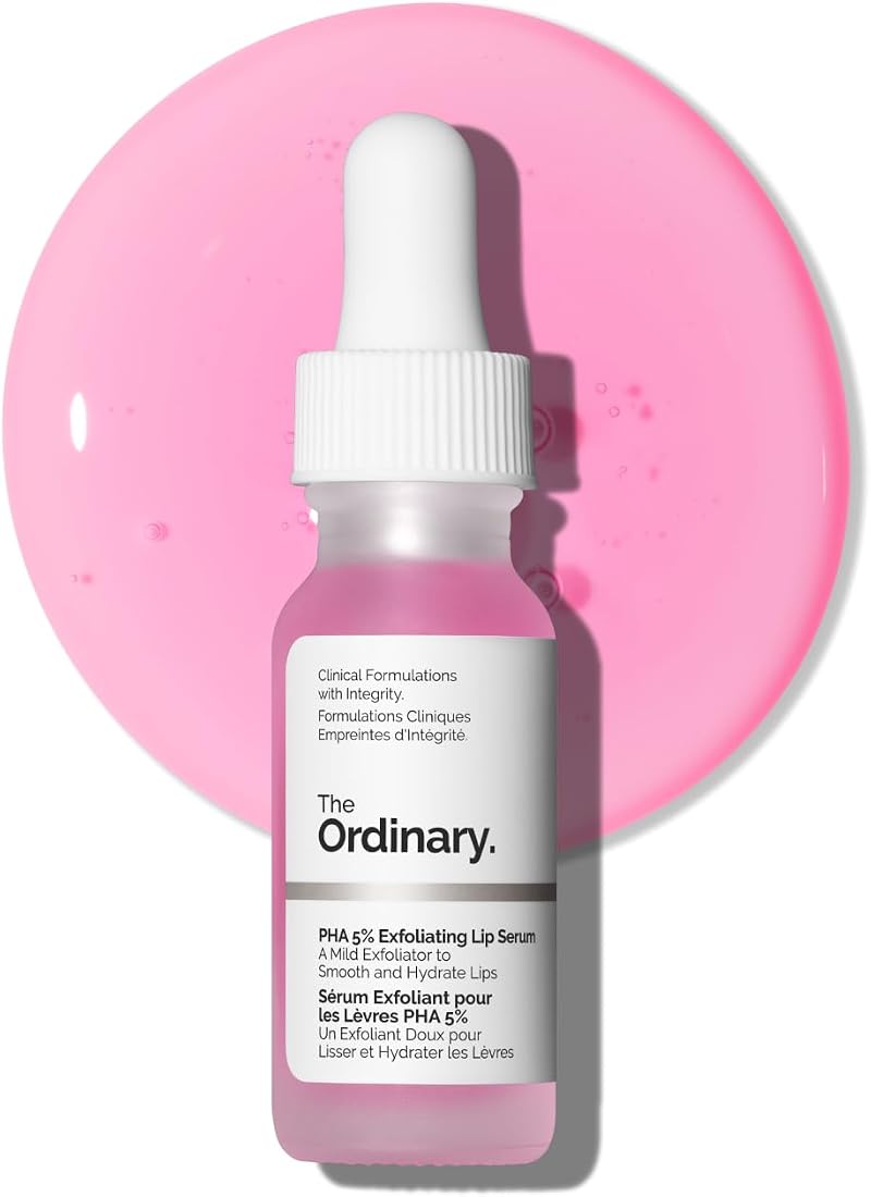The Ordinary PHA 5% Exfoliating Lip Serum 15ml Hydrating Overnight Lip