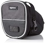 AmazonBasics Strap-On Wedge Saddle Bag for Cycling - Large