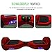AIR RIDE PRO Self-Balancing Hoverboard Scooter with Training Mode and LED Light UL – 2272 - Red