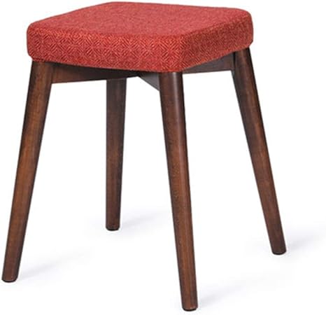 Ylcj Hocker Massivholz Esszimmerhocker Kreativ Sofa Hocker Personlichkeit Zuhause Niedriger Hocker Fashion Dressing Hocker Farbe Walnuss Farbe Grosse Jujube Rot Amazon De Kuche Haushalt
