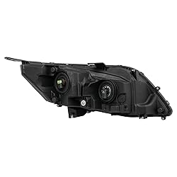 TRQ 2 Piece Headlight Assembly Set Driver