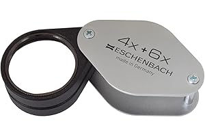 Eschenbach 1187 Professional Precision Inspection Loupe, 4X, 6X, 10x