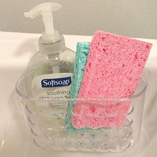Shower Caddy Bath Bathroom Organizer Storage Basket Soap Holder W/ Suction Cups