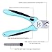Pet Neat Dog Nail Clippers - Nail File Trimmer to Smooth Out Nails - Quick Safety Guard to Avoid Overcutting - for Small, Medium or Large Dogs - 100% Life Time Guarantee - Free eBooks (Blue)