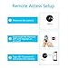 Funlux Camera CH-S1R-WA 720p HD Mini WiFi w/Two-Way Audio + Remote Monitoring Brown Box