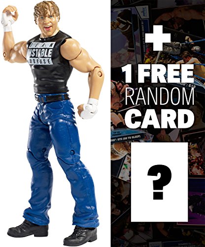 Dean Ambrose: WWE Basic Figure Series + 1 FREE Official WWE Trading Card Bundle