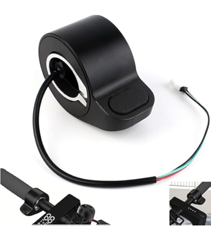ECSiNG Accélérateur De Pouce Ergonomique Pour Scooter De Mobilité - Compatible RCB R13, E-Bikes - Installation Plug & Play