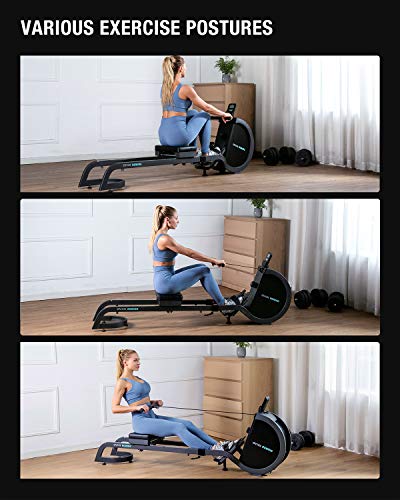 WEKEEP-OVICX-Magnetic-Rowing-Machine-for-Home-Use-Foldable-Indoor-Rower-Exercise-Equipment-for-Whole-Body-Workout-with-Double-Track-Black