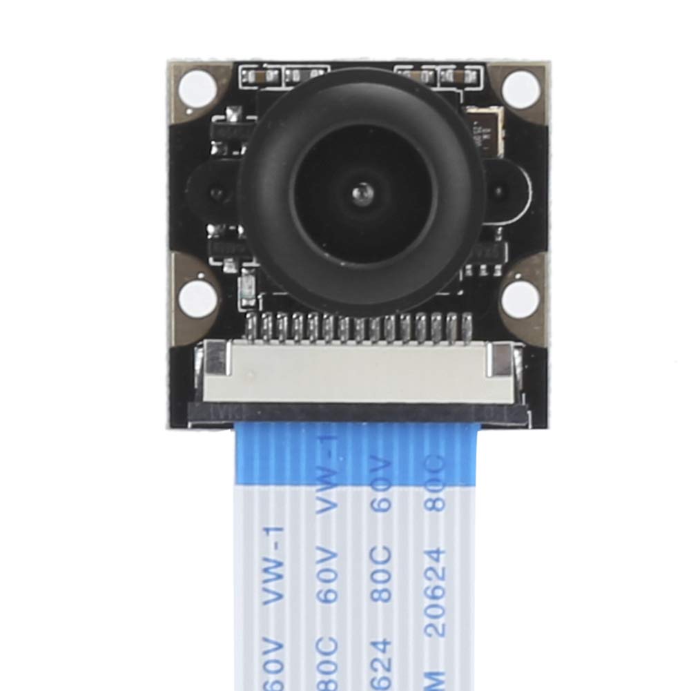 Hopcd 1080P 5MP Camera Module for Mini Night Vision Camera Module, Photosensitive Chip OV5647 130° Viewing Angle Wrbcam for 4B/3B+/3B/2B